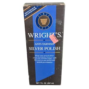 Vintage Wright's Anti Tarnish Silver Polish Cleaner | Discontinued | 70% Full
